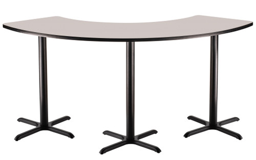 Curve Cafe Table with X Base - NPS