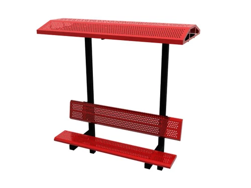 Single Bench with Shade - SportsPlay 602-76