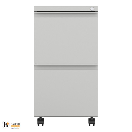 Haskell Captiva Mobile File Pedestal - File / File (Front)