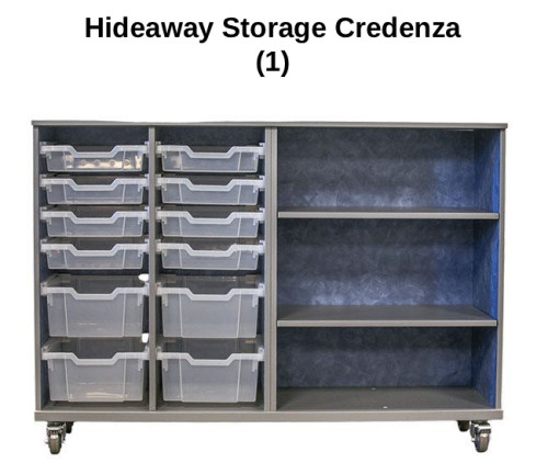 High School 30 Student Classroom Package - CEF - Hideaway Storage Credenza