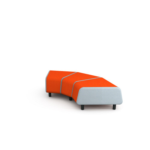 MOTIV 2.0 Soft Seating 90-Degree Double Bench - Paragon