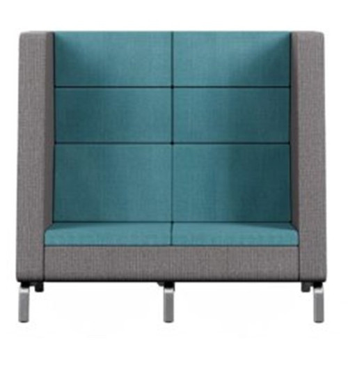MOTIV 2.0 Soft Seating Double High-Back Armed Sofa - Paragon MTV20HA18