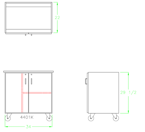Access ChemGuard Touchdown Cabinet - Diversified 4402