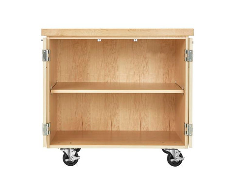 Access Butcher Block Touchdown Worktop Cabinet - Diversified EMDC-2436M