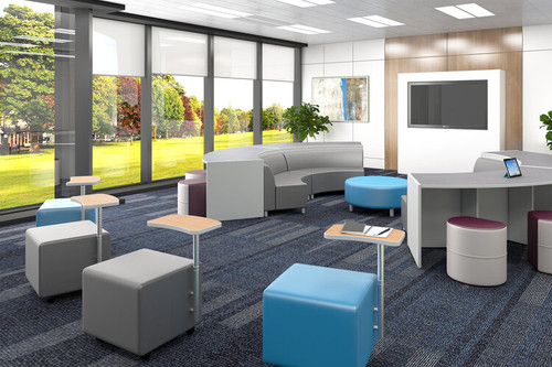 Environmental of Russwood RM-20S18 Roam Seat with Swivel Table Top
**Props Not Included / Sold Separately**