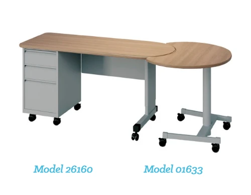 Smith System 01633 Silhouette Teacher Sit to Stand Desk
**Cascade Teacher's Desk Not Included**