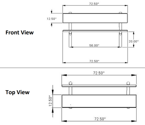 Standard Bench with Back - SportsPlay 601-677