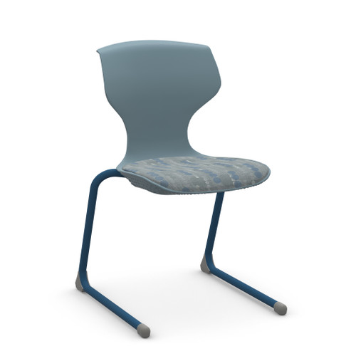 Surf's Up / Tide (Invision) / Sky Blue / Grey
KI CGG200H18PSP
Cogni Cantilever Chair with Upholstered Seat and Glides