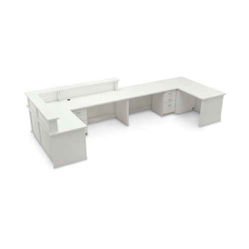 C Shape Recto Reception Desk - MooreCo 