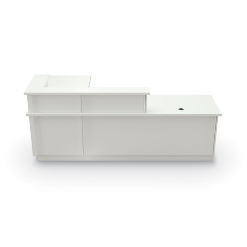 L Shape Recto Reception Desk - MooreCo 