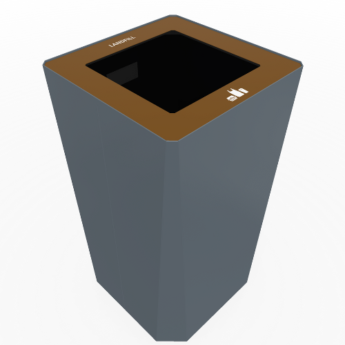 KASTA 45 Gallon Waste Receptacle - Magnuson Group KST-1818L