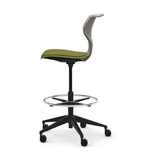 Cogni Upholstered Seat Armless Task Stool - KI CG62