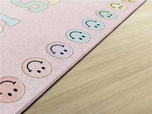 This Is Our Happy Place on Pink Rug - Flagship Carpets CA3014