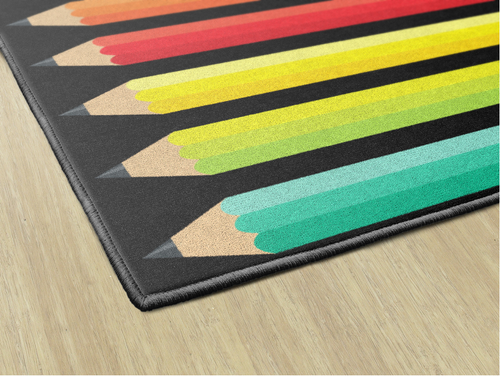 Black White and Stylish Brights Pencil - Flagship Carpets CA1994