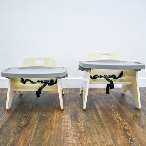 Feeding Chair with Tray- Wood Unit - Children's Factory