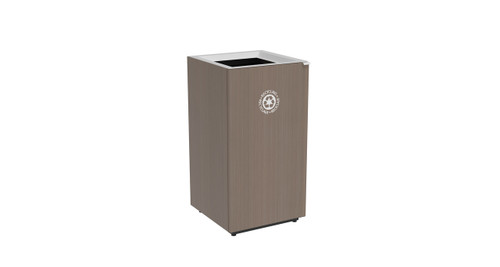 Valuta Laminate 40 Gallon Receptacle - Magnuson Group L-VA1818L