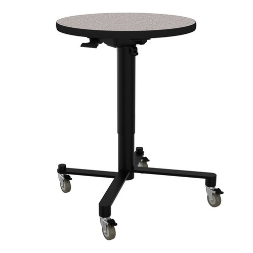 24"Round ACT Series Round Air-Lift Nesting Cafe Table - NPS ACT1