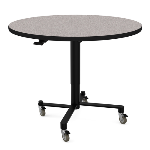 42"Round ACT Series Round Air-Lift Nesting Cafe Table - NPS ACT1
