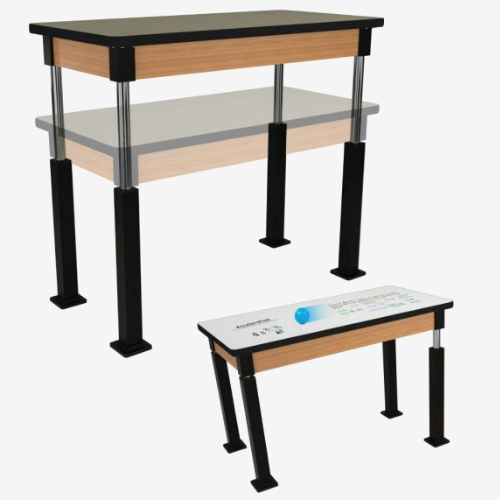 NPS Aero-Lift Series Wood Frame Table
