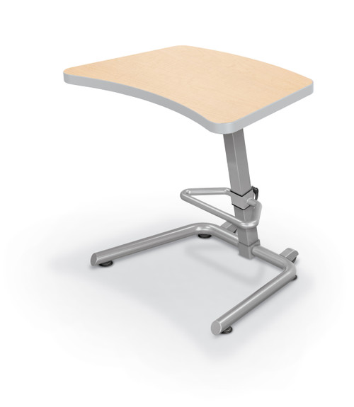 Curved Top Up-Rite Student Desk - MooreCo 90533SP