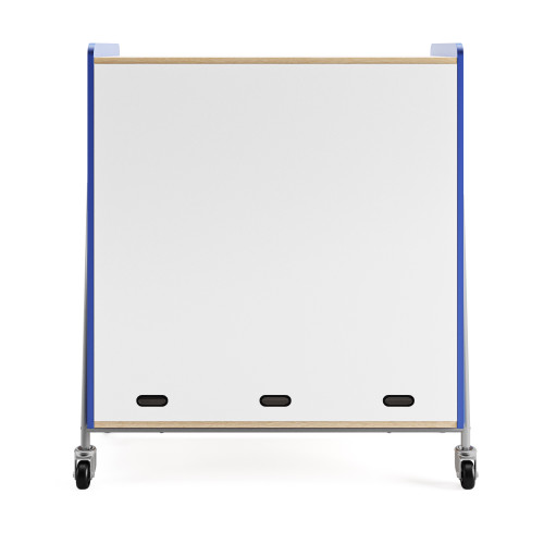 Whiffle Typical 10 Triple 48"H Column Tote Storage  Whiteboard Back - Safco 