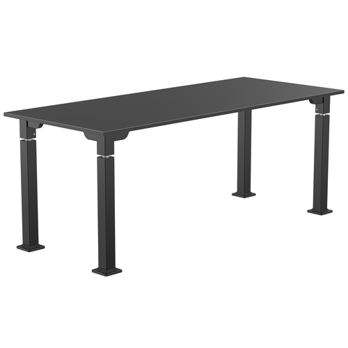 Aero-Lift Phenolic Designer Frame Table - NPS ALT10-D **30"W x 72"L - Black Frame**