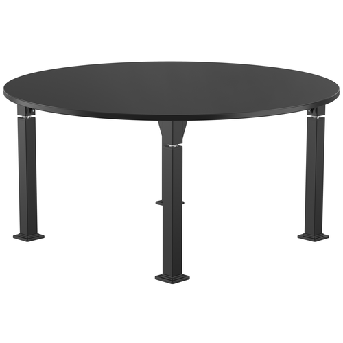Aero-Lift Round Chem-Res Activity Frame Table - NPS ALT10A **60"Dia**