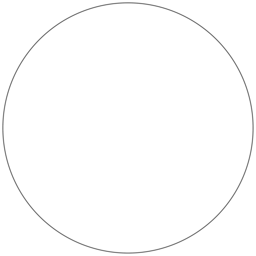 Aero-Lift Round Dry Erase Activity Frame Table - NPS ALT10A **60"Dia - Top View**