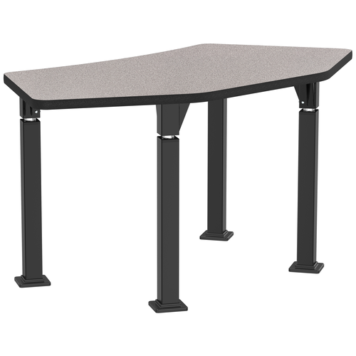 Aero-Lift Tri High Pressure Laminate Activity Frame Table - NPS ALT10A **30"W x 60"L - MDF Core with Protect Edge**