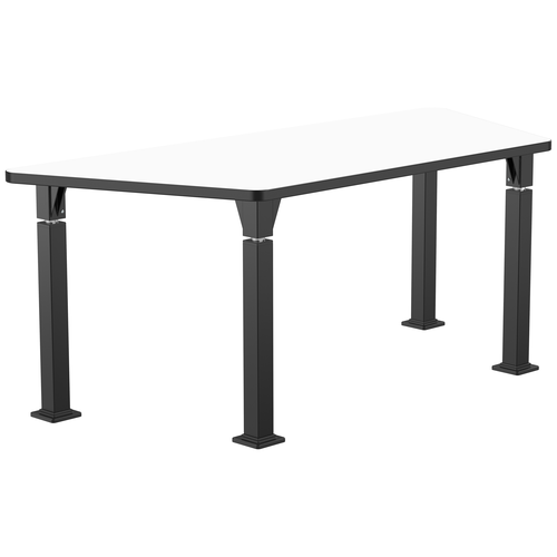 Aero-Lift Trapezoid Dry Erase Activity Frame Table - NPS ALT10A **30"W x 72"L**