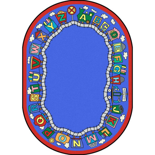 Reading Train Oval - Joy Carpets 1429