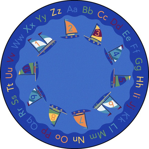 Smooth Sailing Round - Joy Carpets 1540XLE