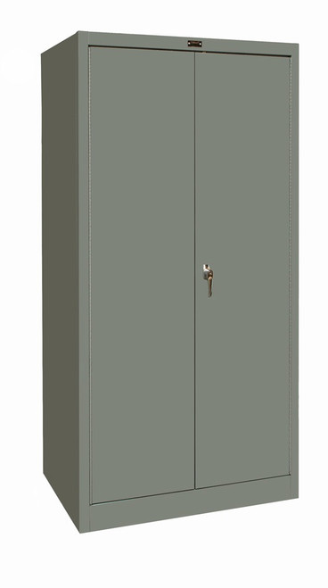 400 Series Solid Door Combination Storage Cabinet - Hallowell 
Dark Gray