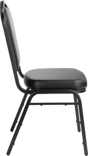 NPS 9300 Deluxe Silhouette Back Vinyl Stack Chair 