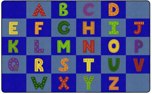 Learning My ABC's - Flagship Carpets FA1524 **7'6"w x 12'**