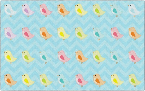 Bright Birds Criss Cross Applesauce - Flagship Carpets CA2167-44SG