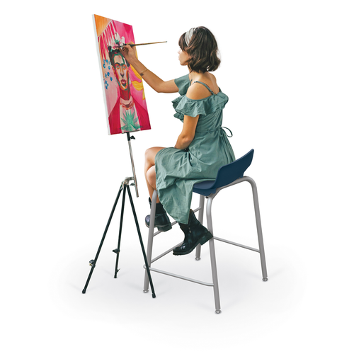 Hierarchy Low Back 4-Leg Stool - MooreCo 3540