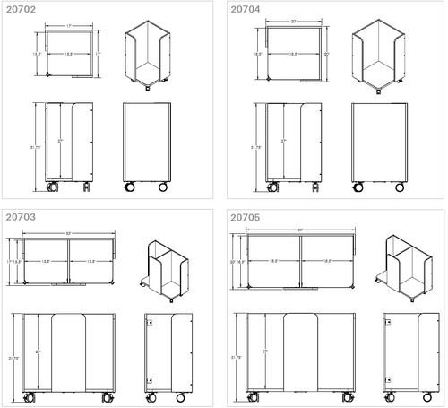 Dot Cart - MooreCo 2070