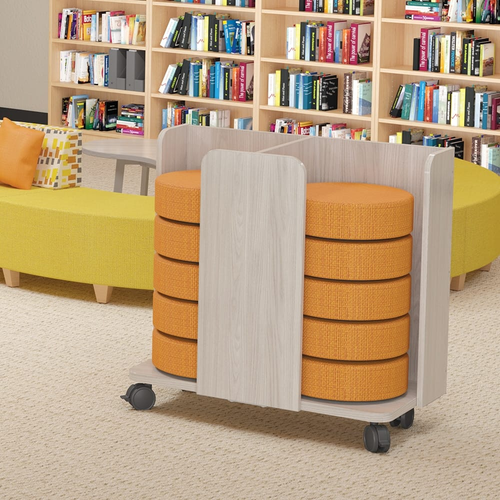 Library Environmental of Dot Cart - MooreCo 2070
**Props Not Included/Dots Sold Separately**