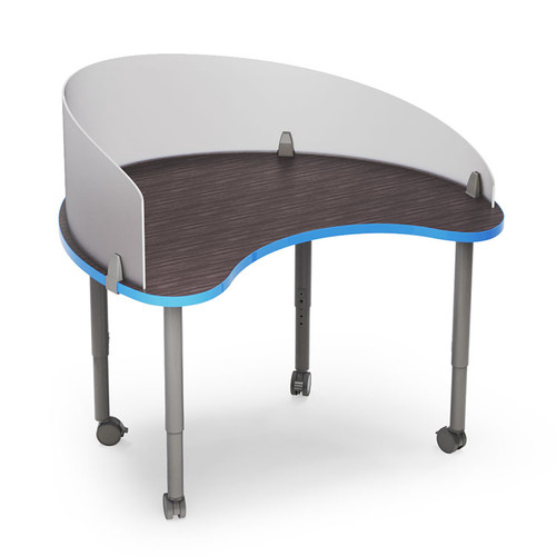 Velocity Sweep Cove Table with Adjustable Height - Allied USA VELSWEEPCOVE-SM