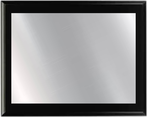 Massillon Plaque Co. 810MBPQ Black Matte Plaque