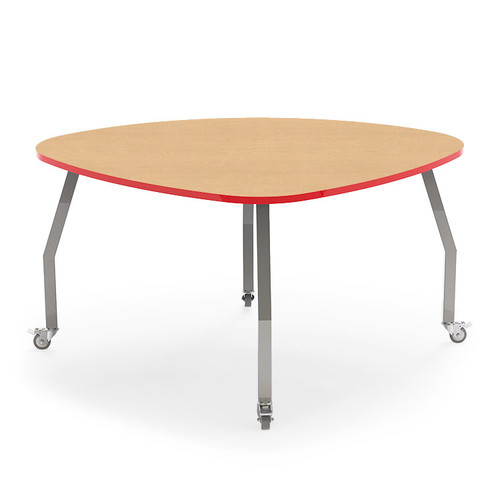 Innovation X Lens Shaped High Pressure Laminate Table - Allied USA