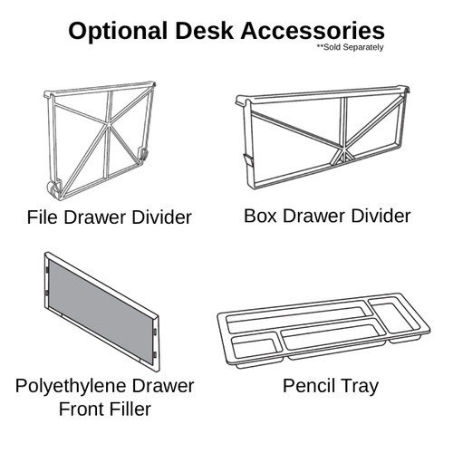 **Optional** Accessories - Great Openings
**Sold Separately**