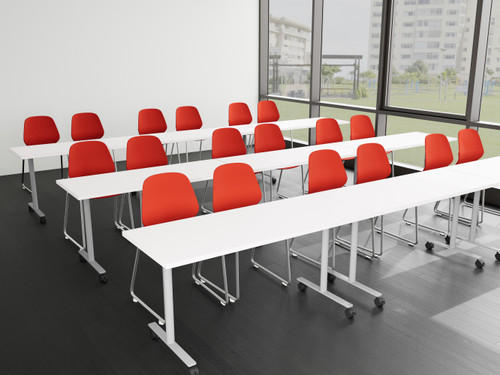 Jurni Multi-Purpose T-Leg Table - Safco JNIFXT
Showing in environment with chairs