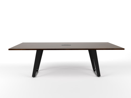 Ribbon Rectangular Top Conference Table - DeskMakers 
One Piece Top