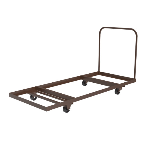 Flat Stacking Rectangular Folding Table Truck - Correll