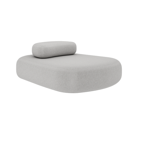 Koa1 Pouf Ottoman - FlexxForm KOA1
**With Optional Back**