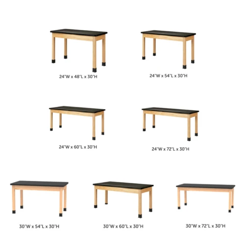 Science Table Dimensions - Classroom Essentials