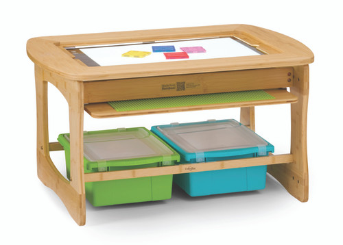Copernicus SST03 Bamboo Sensory Light Table with Tubs 
Vibrant Multicolor Tubs SST03-VM
