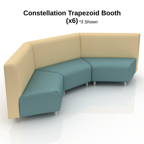 FurnitureLab Constellation Trapezoid Booth